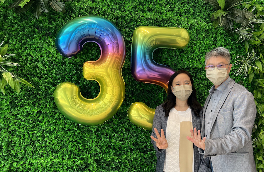 35的同行祝福