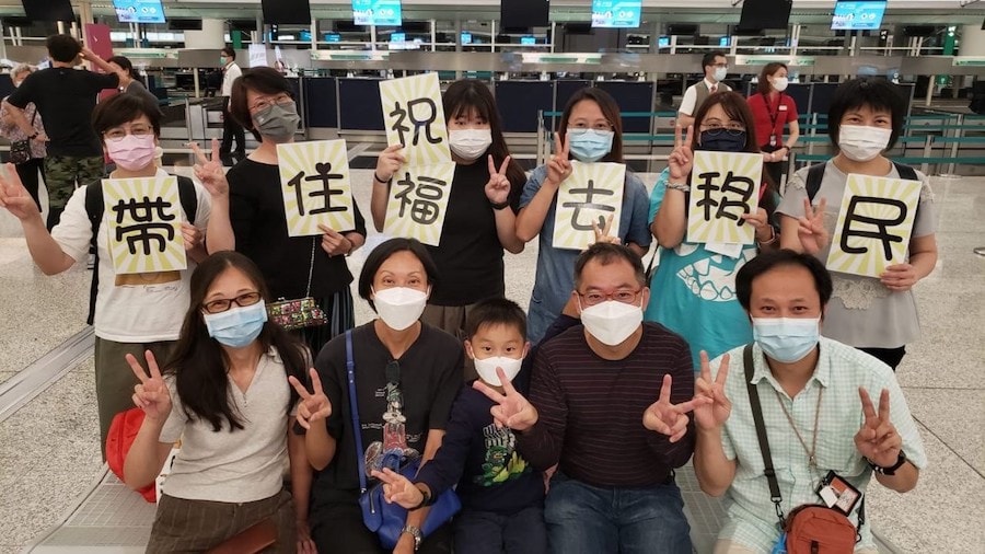 带住祝福去移民