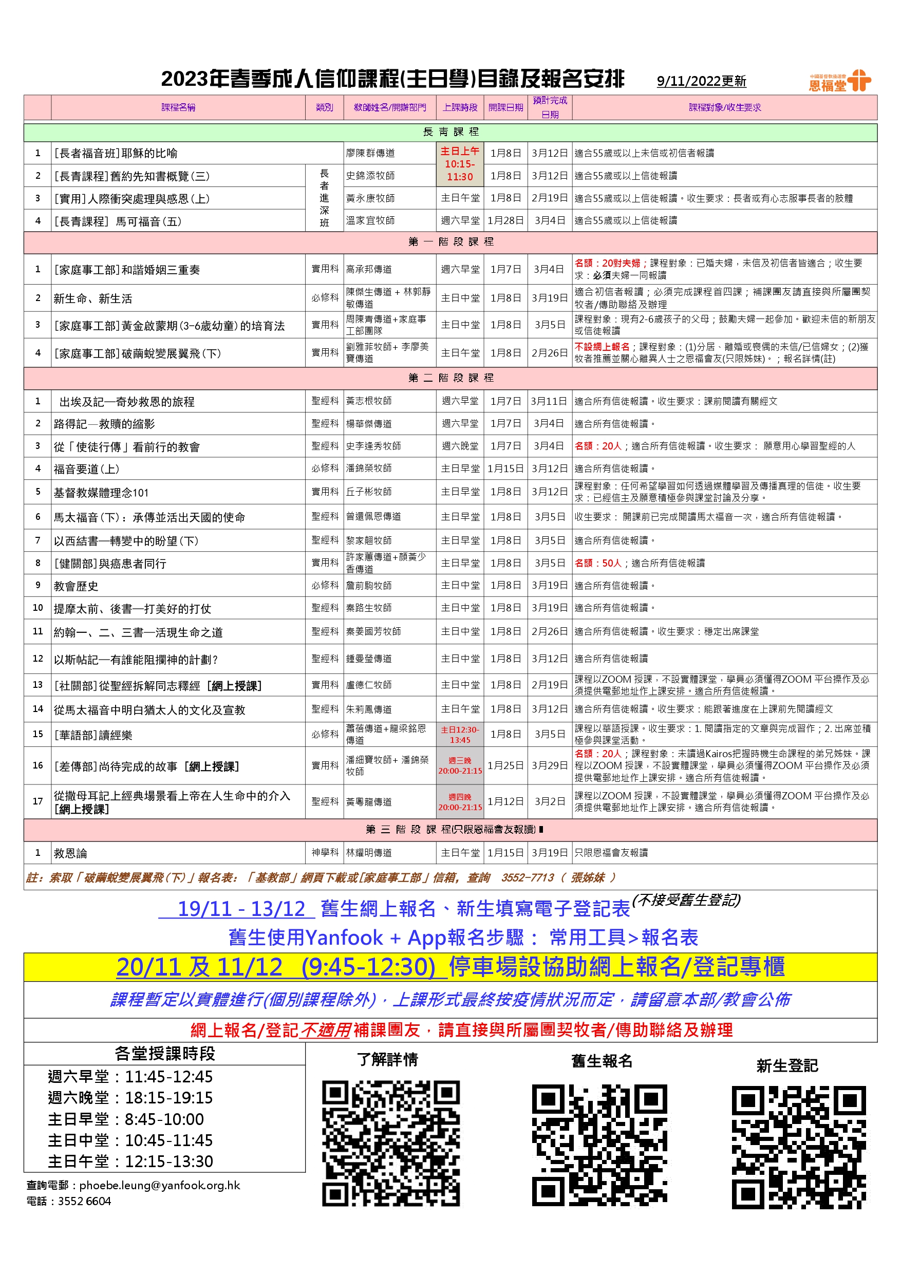 目錄11月9日更新